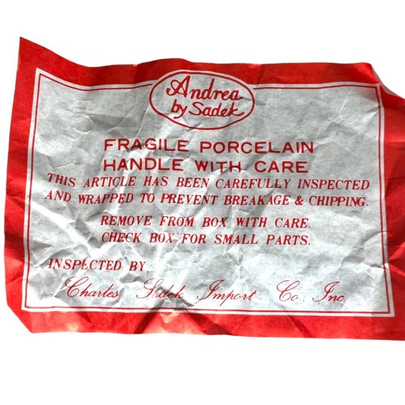 Two (2) Vtg 1991 Andrea by Sadek PARTRIDGE Porcelain Bisque Ornaments Japan 3" T - Picture 16 of 16